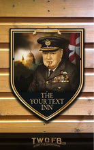 Load image into Gallery viewer, The Churchill Inn Personalised Bar Sign Custom Signs from Twofb.com bar signs.co.uk
