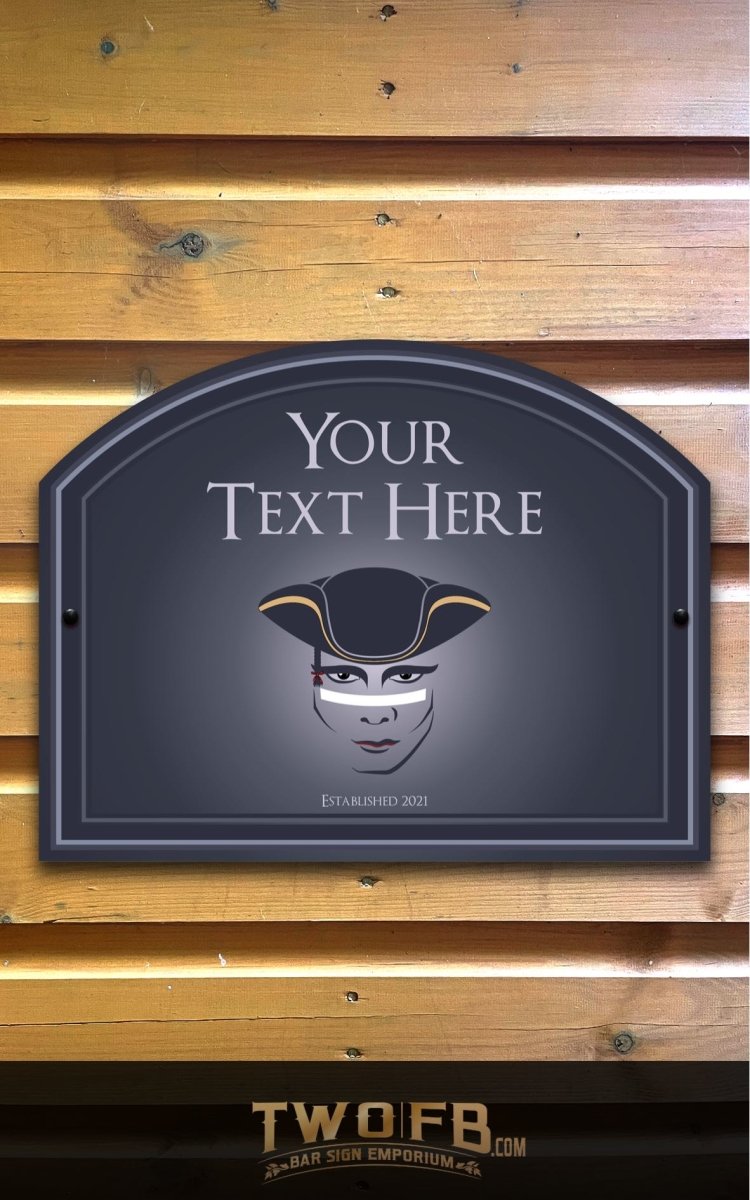 The Dandy Highwayman sign Personalised Bar Sign Custom Signs from Twofb.com Pub bar signs