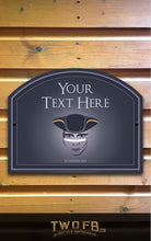 Load image into Gallery viewer, The Dandy Highwayman sign Personalised Bar Sign Custom Signs from Twofb.com Pub bar signs
