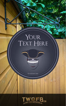 Load image into Gallery viewer, The Dandy Highwayman sign Personalised Bar Sign Custom Signs from Twofb.com signs for bars
