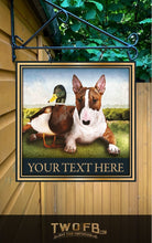 Load image into Gallery viewer, The Dog &amp; Duck Personalised Bar Sign Custom Signs from Twofb.com Pub Signage
