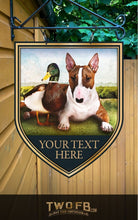 Load image into Gallery viewer, The Dog &amp; Duck Personalised Bar Sign Custom Signs from Twofb.com Bar Signs UK
