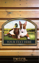 Load image into Gallery viewer, The Dog &amp; Duck Personalised Bar Sign Custom Signs from Twofb.com Pub signage
