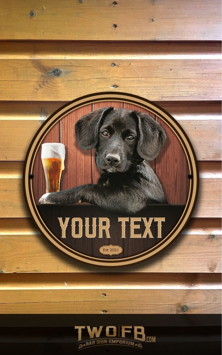 The Dog House Bar Sign Custom Signs from Twofb.com Pub sign design