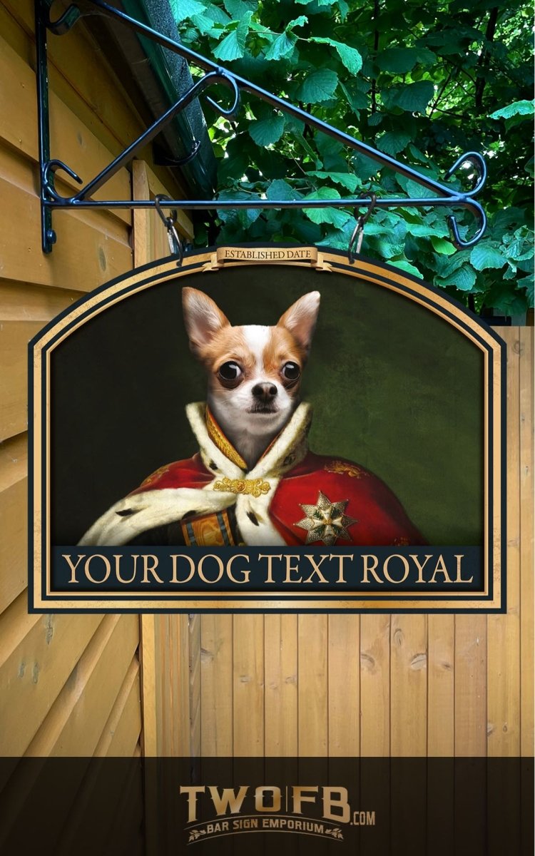 The Dog House Royal Personalised Bar Sign Custom Signs from Twofb.com Bar Signs Uk