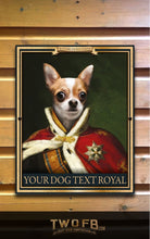 Load image into Gallery viewer, The Dog House Royal Personalised Bar Sign Custom Signs from Twofb.com Home bar signs UK
