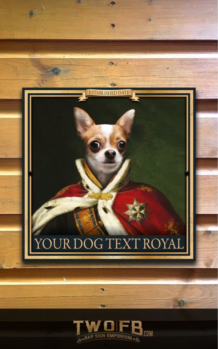 The Dog House Royal Personalised Bar Sign Custom Signs from Twofb.com Pub Signs UK
