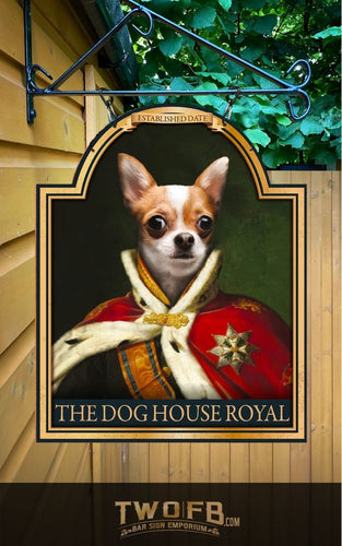The Dog House Royal Personalised Bar Sign Custom Signs from Twofb.com Bar Sign