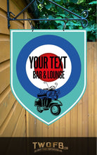 Load image into Gallery viewer, The Face Personalised Bar Sign Custom bar Signs from Twofb.com pub sign design
