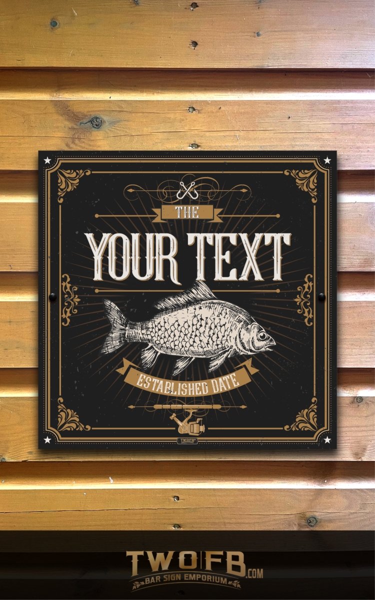 Fishing Sign/Traditional Pub Sign/ Pub Sign/Bar Sign/Home bar sign/Pub sign for outside/Custom pub sign/Home Bar/Pub Décor/Military Bar Signs/Custom Bar signs/Barsigns UK/ Man Cave/ Mess Sign/ Bar Runner/ Beer Mats/ Hanging pub sign/ Custom sign/ Garden Signs/Pub signs