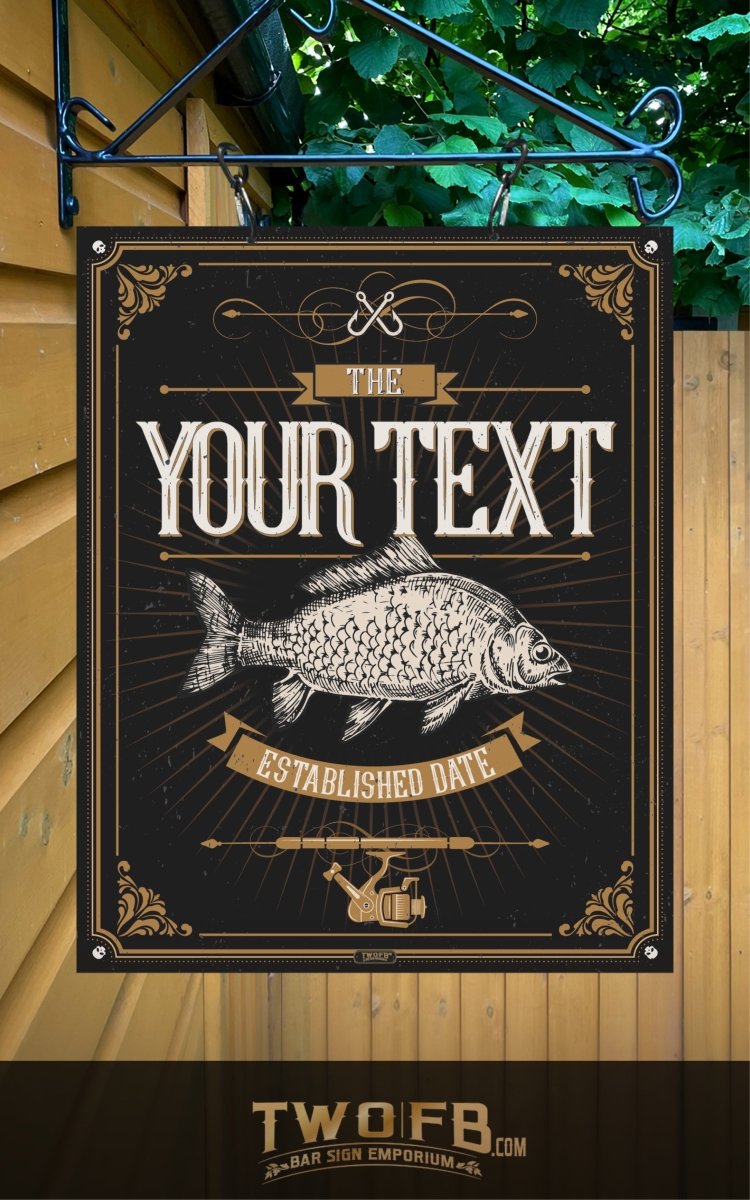 Fishing Sign/Traditional Pub Sign/ Pub Sign/Bar Sign/Home bar sign/Pub sign for outside/Custom pub sign/Home Bar/Pub Décor/Military Bar Signs/Custom Bar signs/Barsigns UK/ Man Cave/ Mess Sign/ Bar Runner/ Beer Mats/ Hanging pub sign/ Custom sign/ Garden Signs/Pub signs