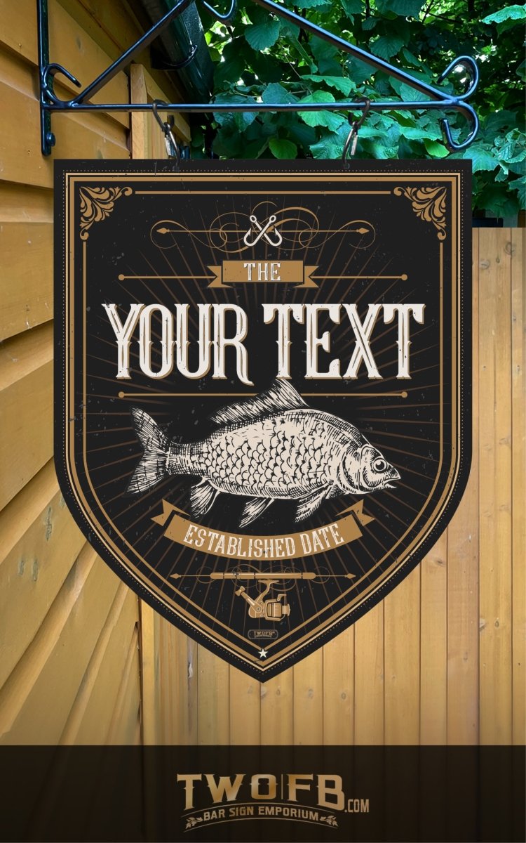 Fishing Sign/Traditional Pub Sign/ Pub Sign/Bar Sign/Home bar sign/Pub sign for outside/Custom pub sign/Home Bar/Pub Décor/Military Bar Signs/Custom Bar signs/Barsigns UK/ Man Cave/ Mess Sign/ Bar Runner/ Beer Mats/ Hanging pub sign/ Custom sign/ Garden Signs/Pub signs