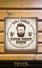 Load image into Gallery viewer, The Generic Hipster Personalised Home Bar Sign Custom Signs from Twofb.com pub signs .com
