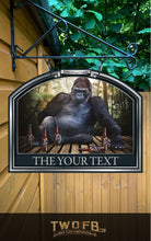 Load image into Gallery viewer, The Gorilla Inn Personalised Bar Sign Custom Signs from Twofb.com signs for bars
