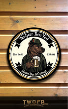 Load image into Gallery viewer, The Grizzly Beer Personalised Bar Sign Custom Signs from Twofb.com signs for bars
