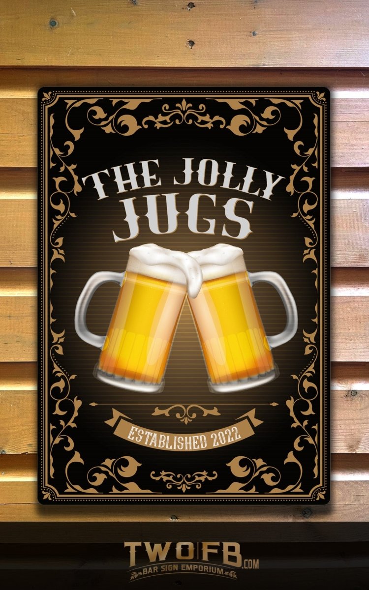Jolly Jugs | Budget Bar Sign | Home Pub Sign