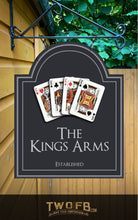 Load image into Gallery viewer, Kings Arms | Personalised Bar Sign | Pub Signs For Sale
