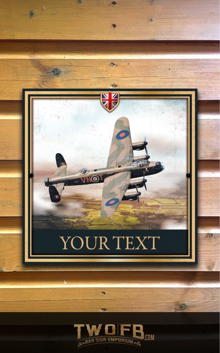 The Lancaster Personalised Bar Sign Custom Signs from Twofb.com Custom home bar sign