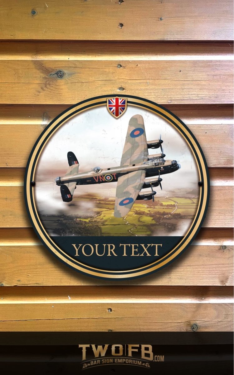 The Lancaster Personalised Bar Sign Custom Signs from Twofb.com Pub signage