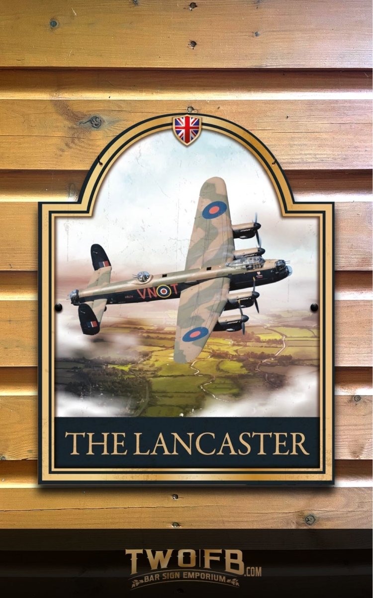 The Lancaster Personalised Bar Sign Custom Signs from Twofb.com home bar signs UK