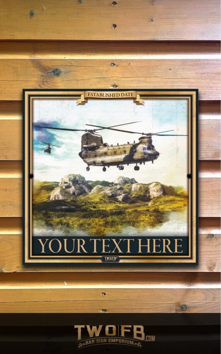 The Landing | Personalised Bar Sign | Custom Pub Signs