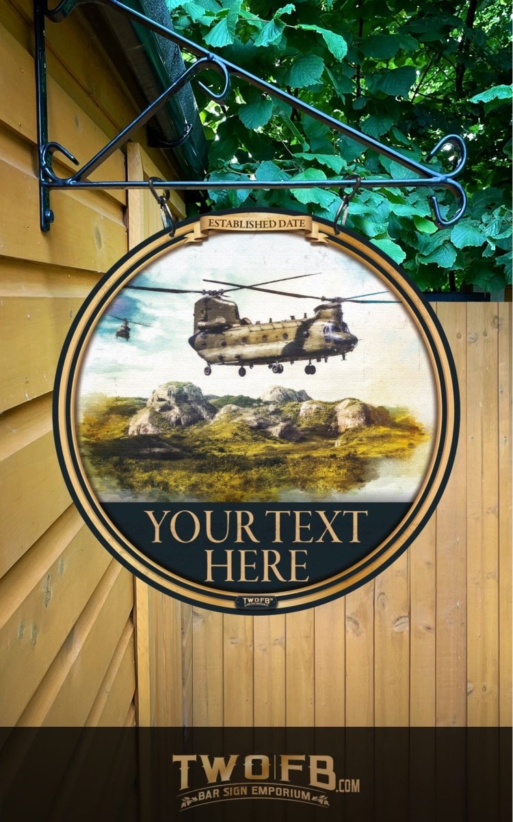 The Landing | Personalised Bar Sign | Custom Pub Signs