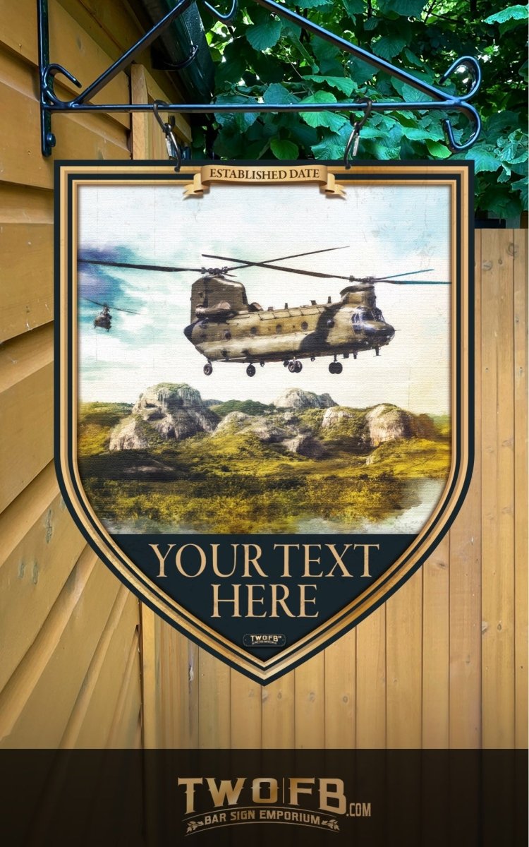 The Landing | Personalised Bar Sign | Custom Pub Signs