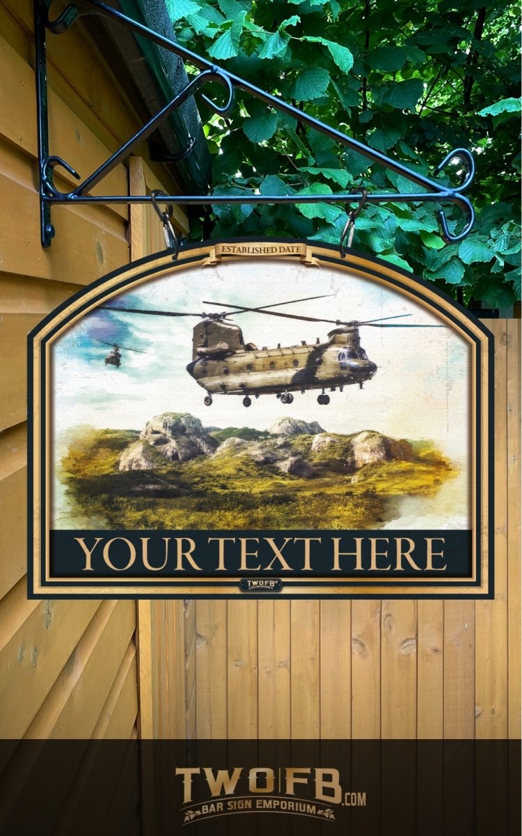 The Landing | Personalised Bar Sign | Custom Pub Signs