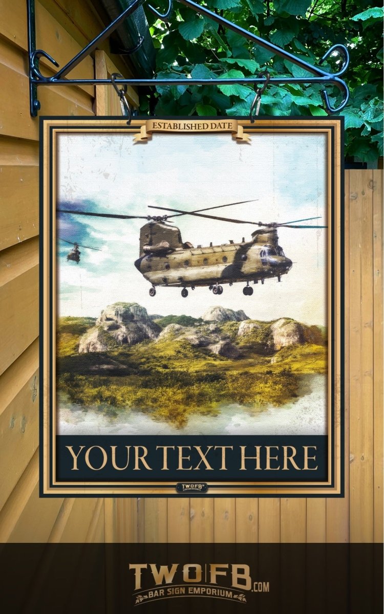 The Landing | Personalised Bar Sign | Custom Pub Signs