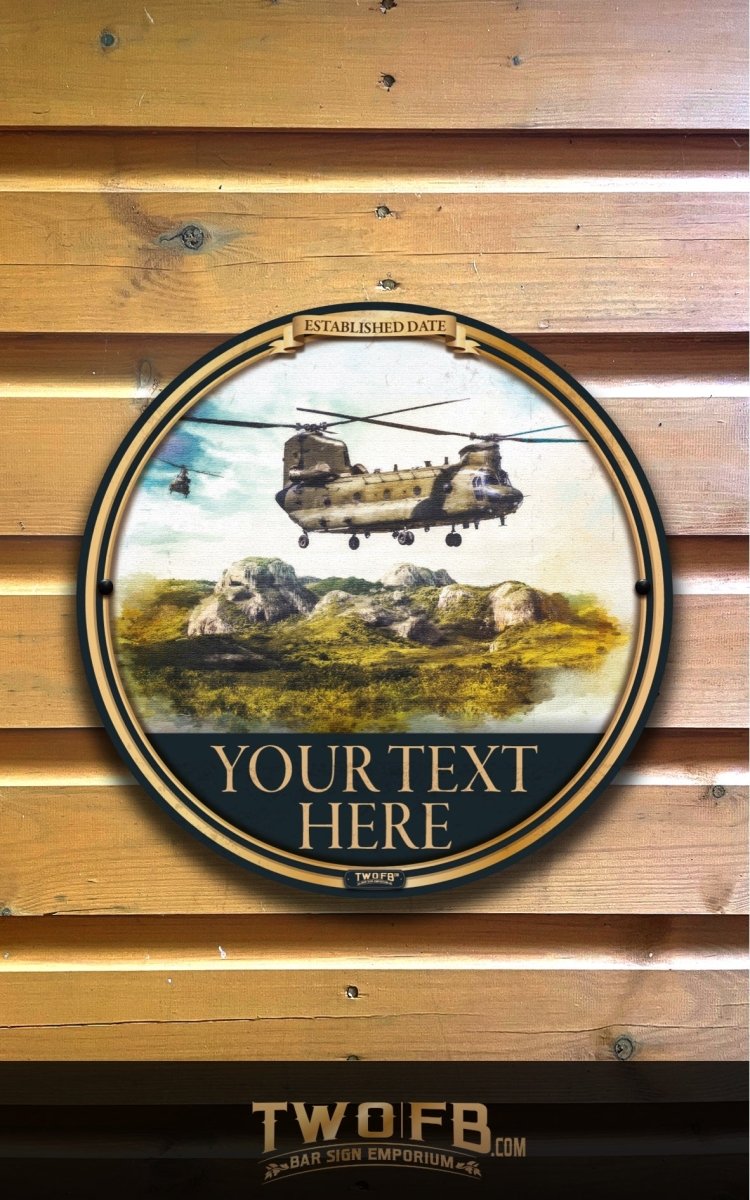 The Landing | Personalised Bar Sign | Custom Pub Signs