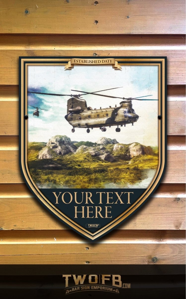 The Landing | Personalised Bar Sign | Custom Pub Signs