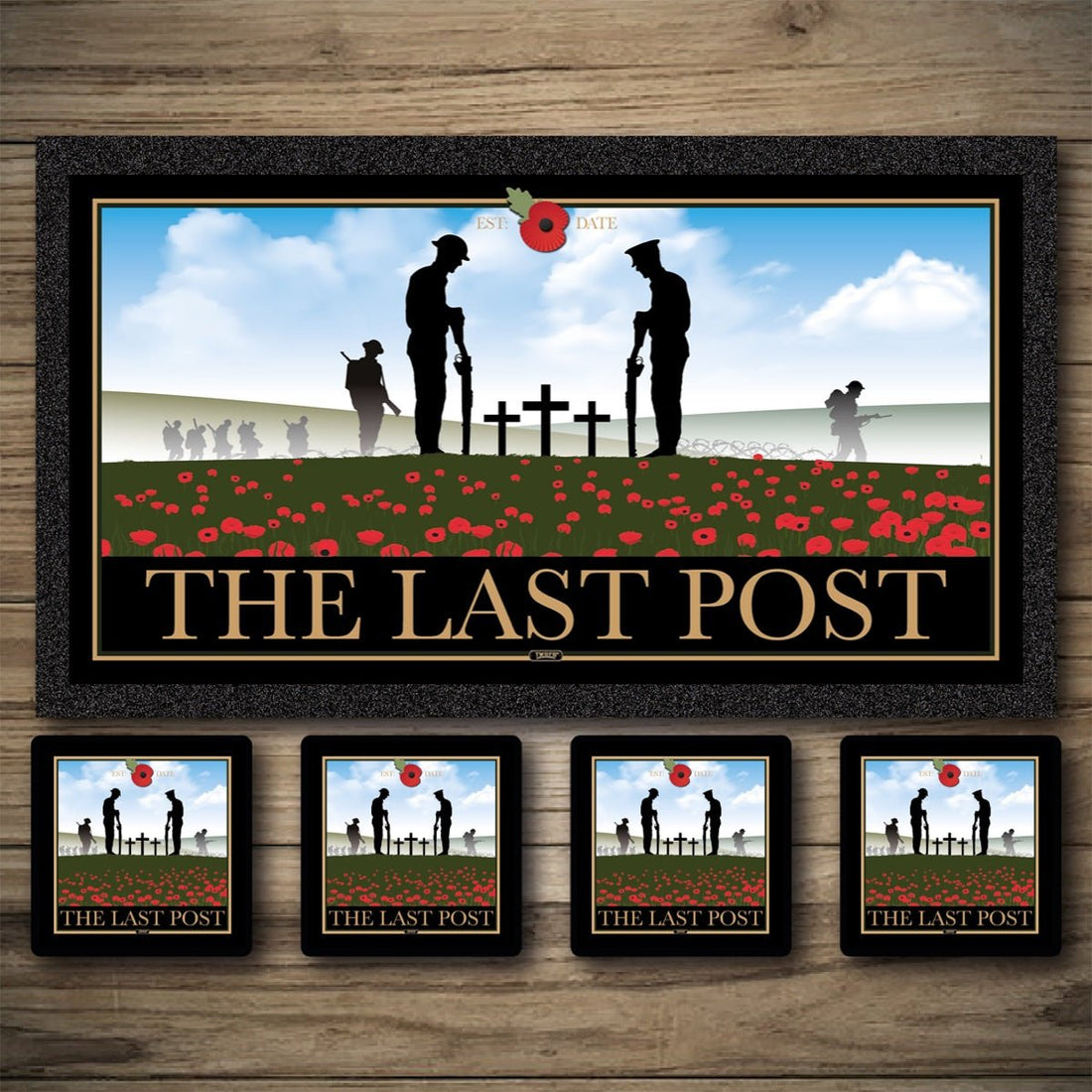 The Last Post | Personalised Bar Sign | Custom Pub Signs – Two Fat ...