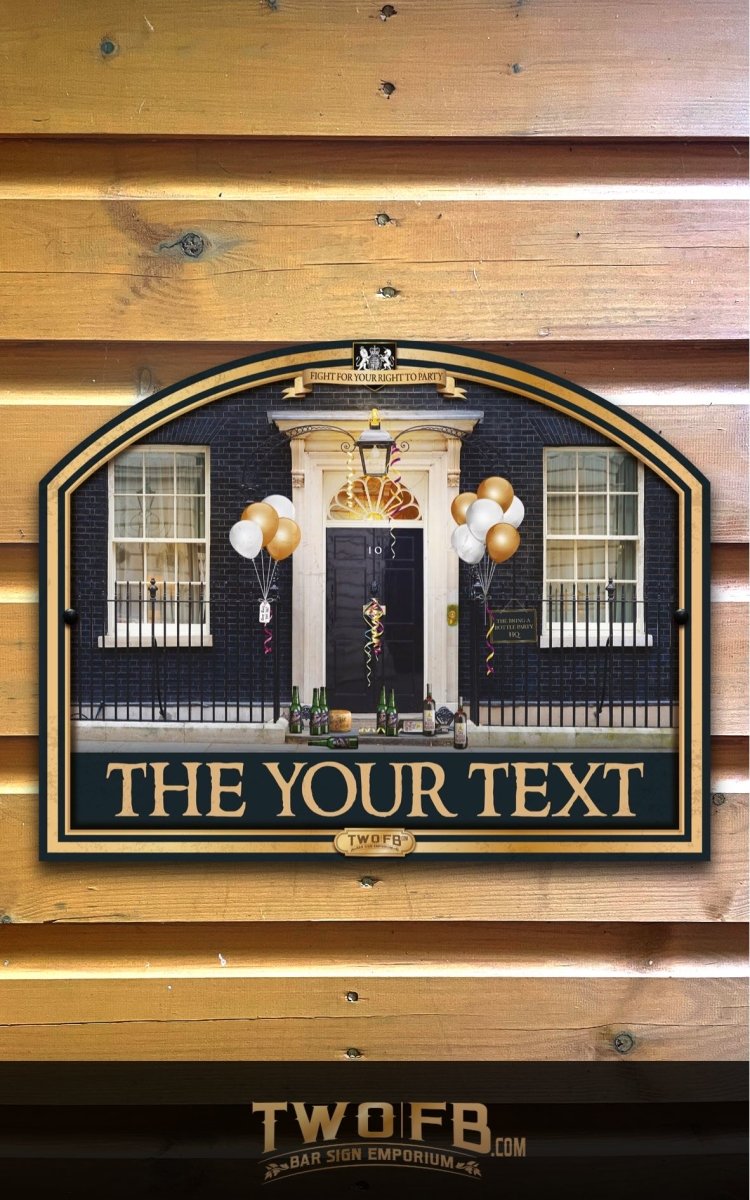 The Leaders Arms Personalised Bar Sign Custom Signs from Twofb.com signs for bars