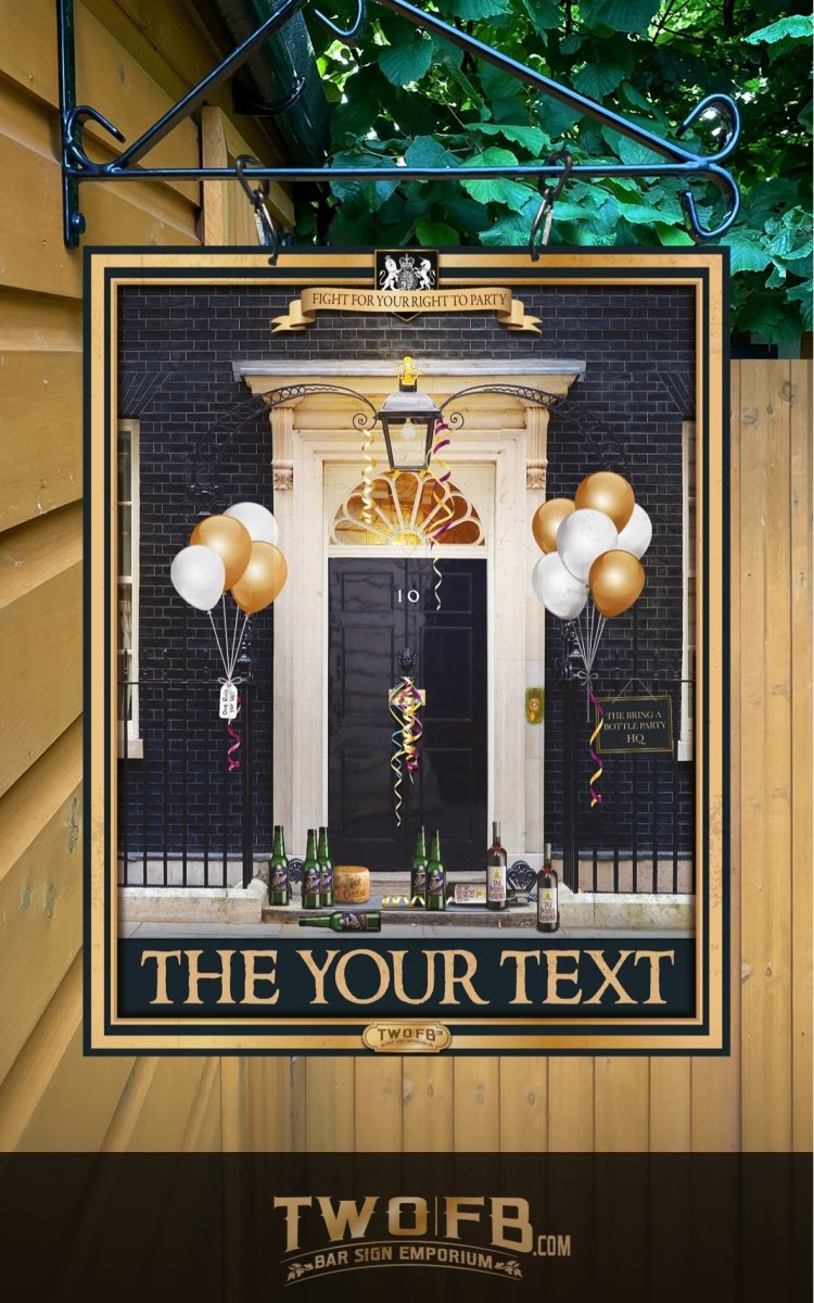 The Leaders Arms Personalised Bar Sign - Bar Signs – Two Fat Blokes Ltd