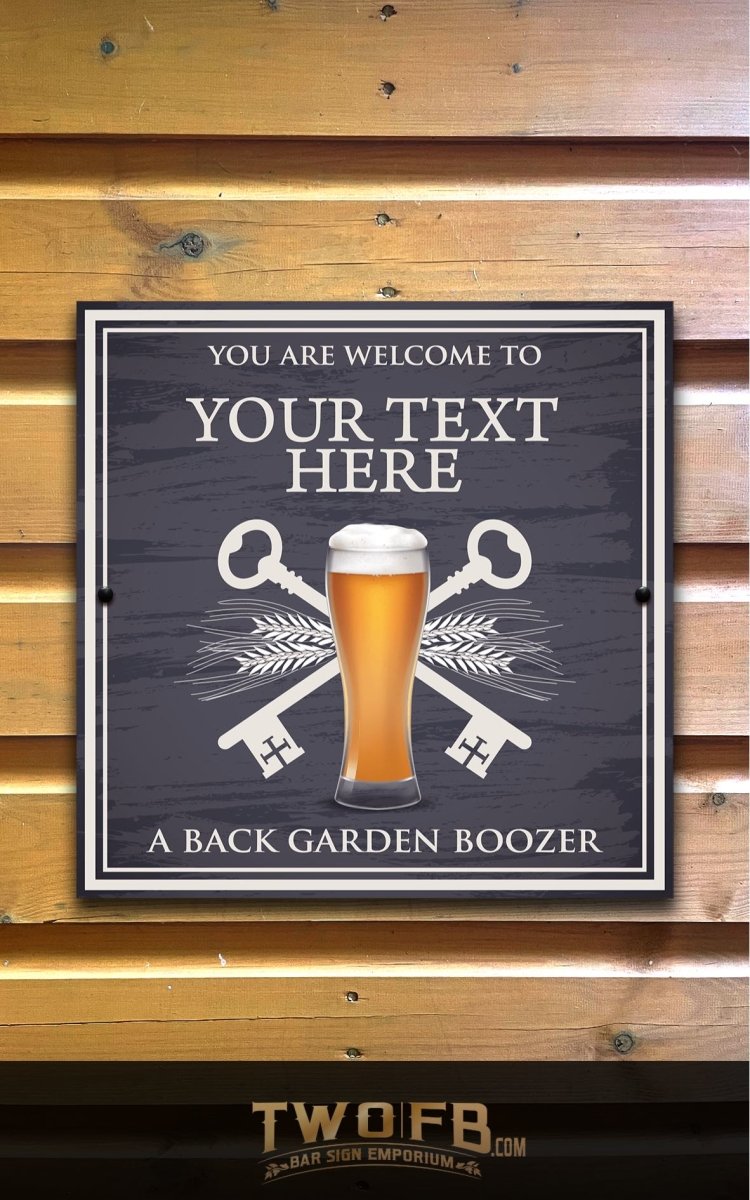 The Lock Down Bar Personalised Bar Sign Custom Signs from Twofb.com home bar sign