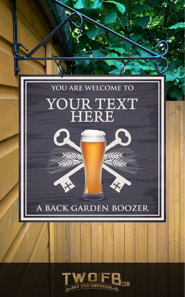 The Lock Down Bar Personalised Bar Sign Custom Signs from Twofb.com personalised bar signs