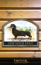 Load image into Gallery viewer, The Long Dog Personalised Bar Sign Custom Signs from Twofb.com Pub Sign for sale
