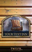 Load image into Gallery viewer, The Longship Inn Personalised Bar Sign Custom Signs from Twofb.com bar signs uk
