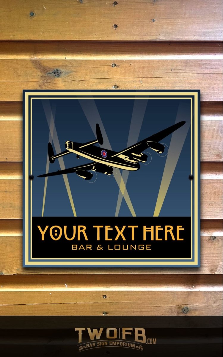 The Night Raid Personalised Bar Sign Custom Signs from Twofb.com Traditional Pub signs