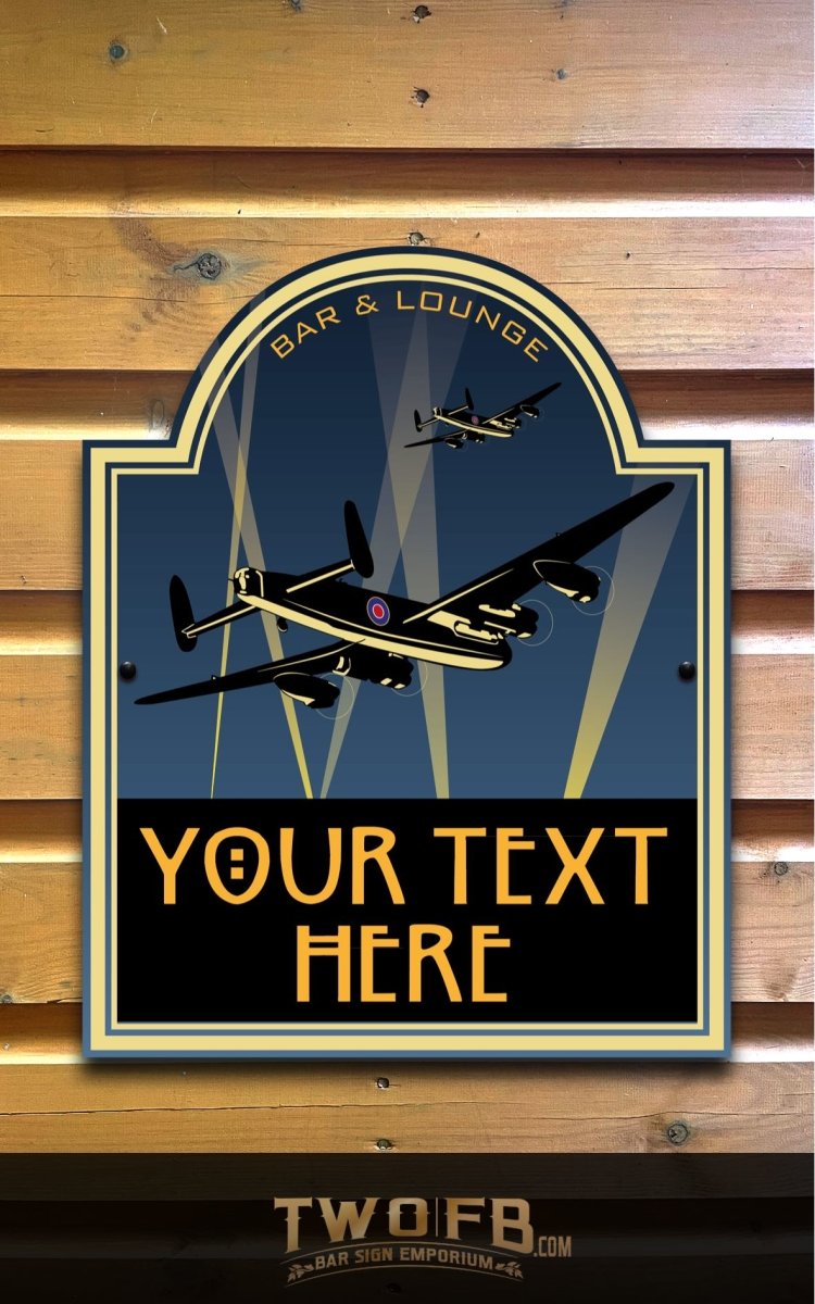 The Night Raid Personalised Bar Sign Custom Signs from Twofb.com Replica Pub Signs