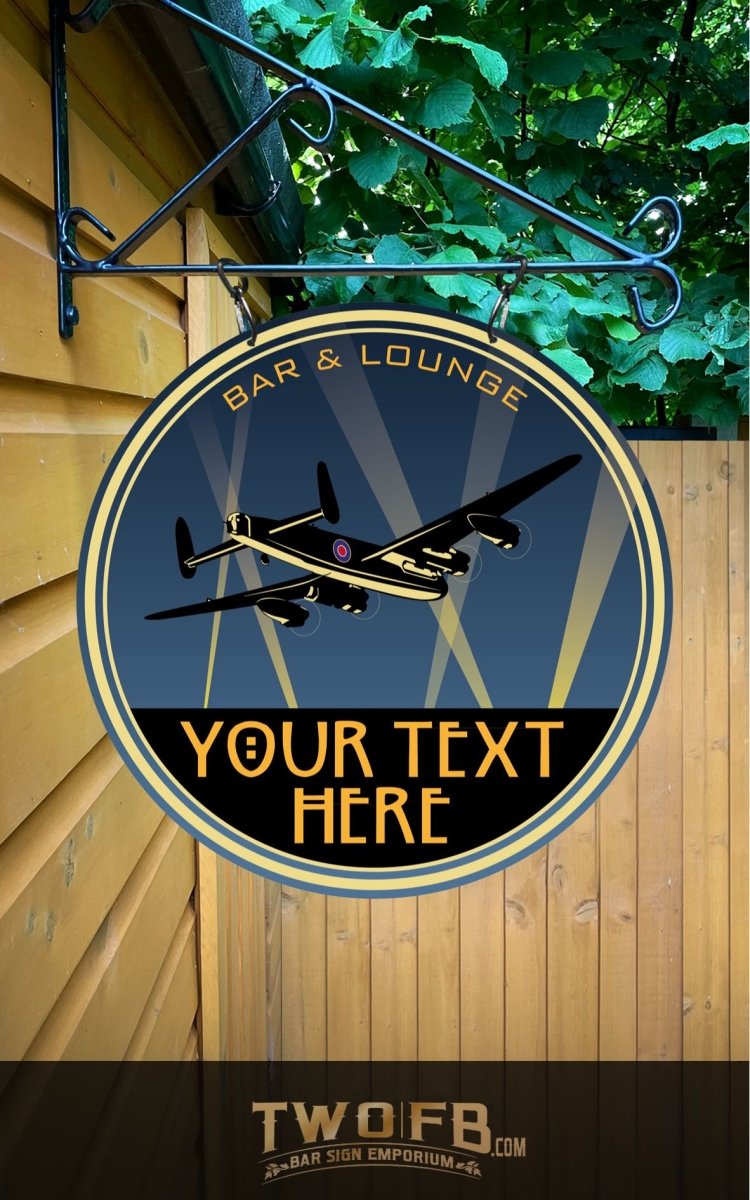The Night Raid Personalised Bar Sign Custom Signs from Twofb.com Bar signs UK