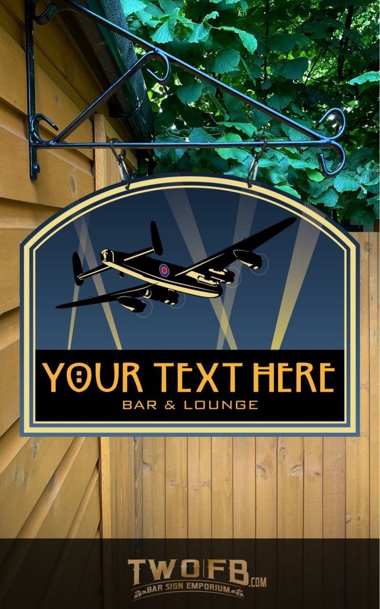 The Night Raid Personalised Bar Sign Custom Signs from Twofb.com Hanging Pub Signs