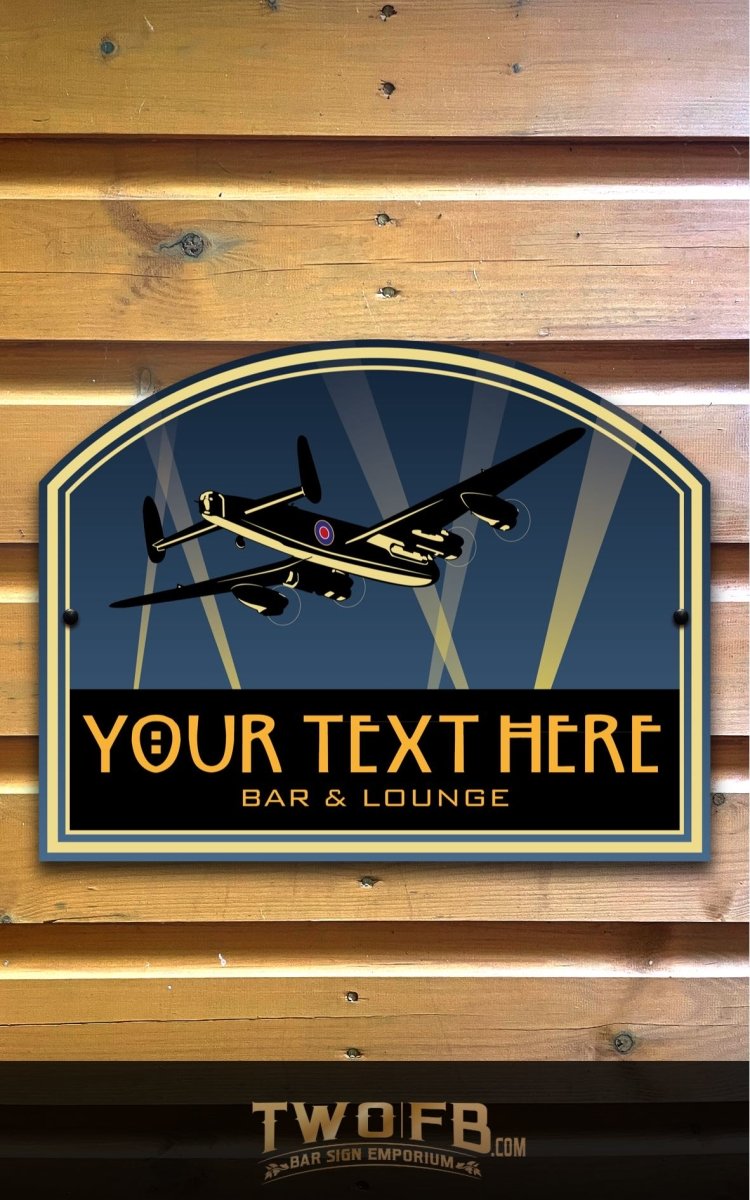 The Night Raid Personalised Bar Sign Custom Signs from Twofb.com bar sign designs