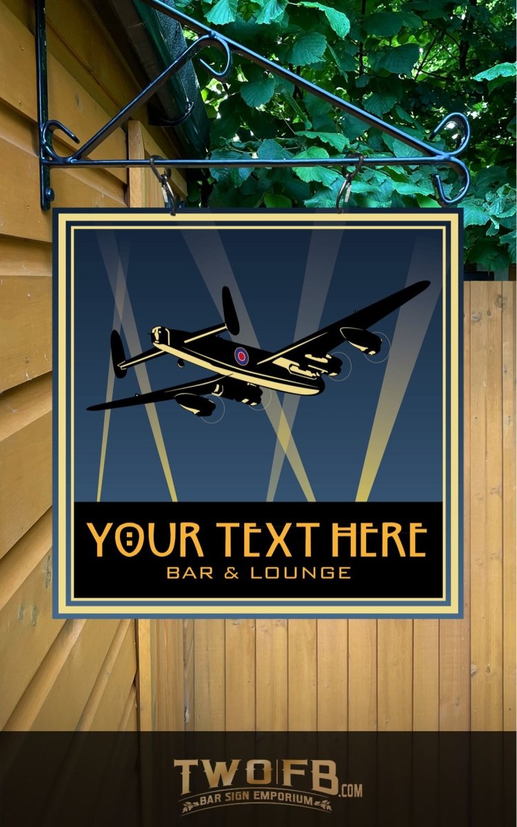 The Night Raid Personalised Bar Sign Custom Signs from Twofb.com Pub Signage