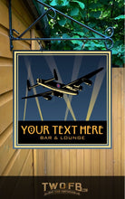 Load image into Gallery viewer, The Night Raid Personalised Bar Sign Custom Signs from Twofb.com Pub Signage

