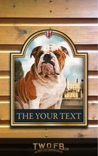 Load image into Gallery viewer, The Old Bull Personalised Bar Sign Custom Signs from Twofb.com Pub Signage - Dog House
