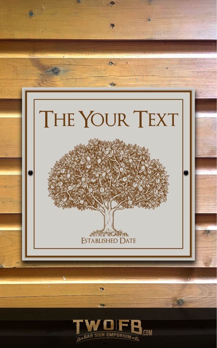 The Orchard Personalised Home Bar Sign Custom Pub Signs from Twofb.com Pub signs for sale