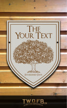 Load image into Gallery viewer, The Orchard Personalised Home Bar Sign Custom Signs from Twofb.com Pub sign designs
