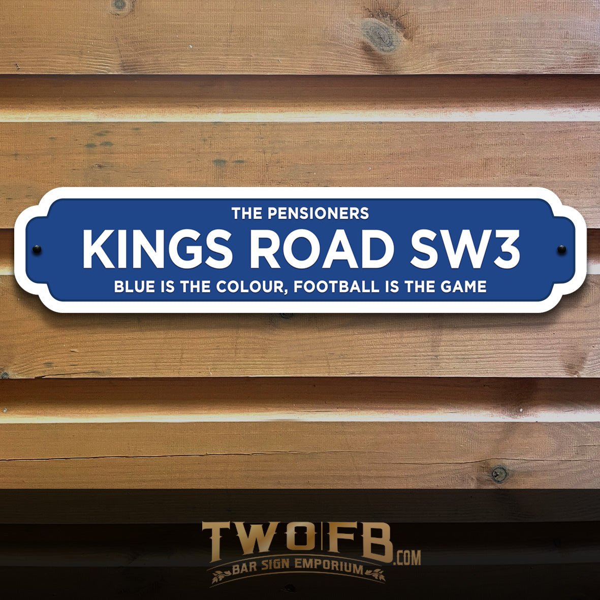 Chelsea FC | Stamford Bridge Sign | Vintage Road sign