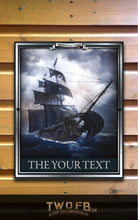 Load image into Gallery viewer, The Pirates Arms Personalised Bar Sign Custom Signs from Twofb.com Pub signs
